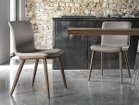【カリガリス/Calligaris / GOODS】のANNIE / アニー レザー CS/1809 脚部P201 ウォールナット|ID: prp329100001759381 ipo3291000000033949828