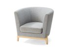 【平田椅子製作所/Hirata Chair / GOODS】のPISOLINO Sofa 1P / ピソリーノ 1人掛けソファ 張地:N.C NC-125、脚部:アッシュ(ナチュラルホワイト)|ID:prp329100001767810