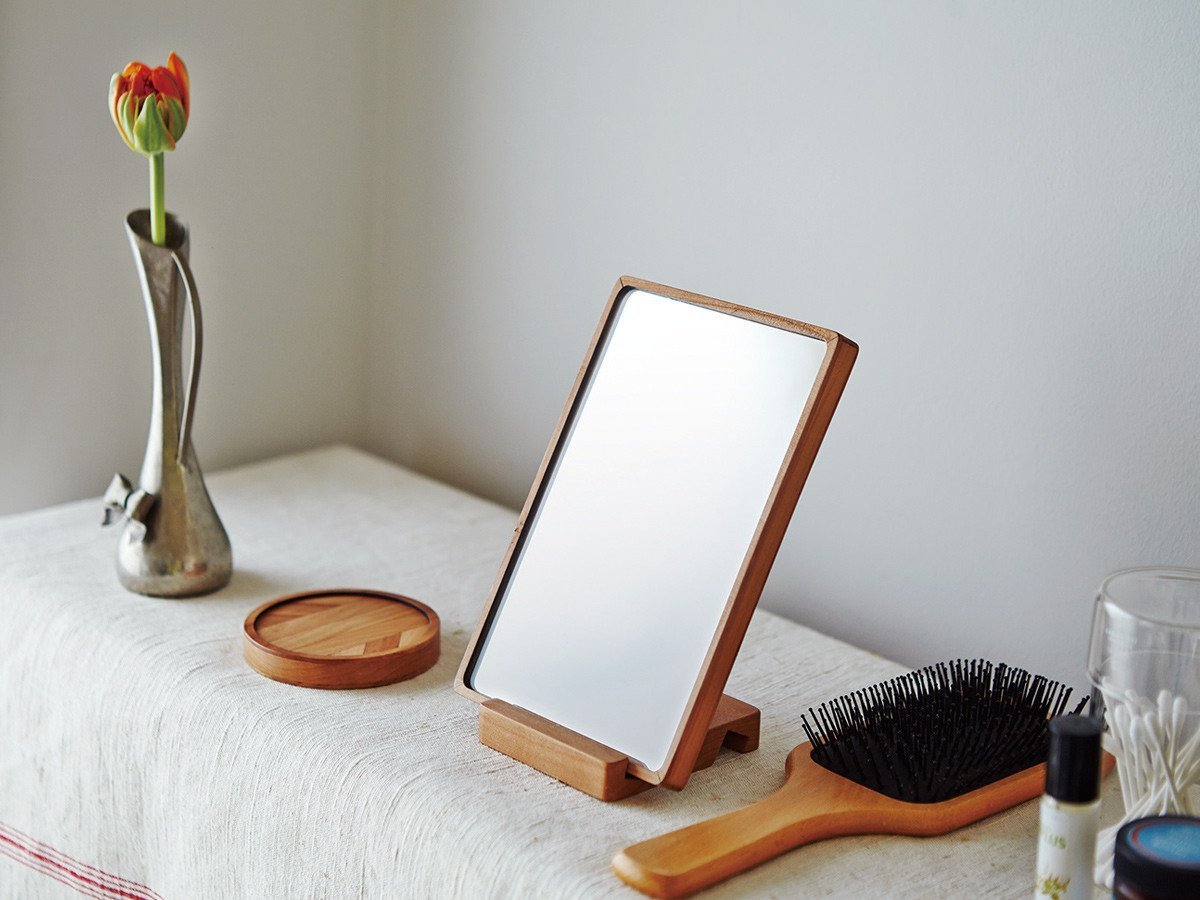 【木村木品製作所/Kimura Woodcraft Factory / GOODS】のCHITOSE Stand Mirror / ちとせ りんごの木のミラー スタンド式 人気、トレンドファッション・服の通販 founy(ファニー) 　送料無料　Free Shipping　スタンド　Stand　モチーフ　Motif　ホーム・キャンプ・アウトドア・お取り寄せ　Home,Garden,Outdoor,Camping Gear　家具・インテリア　Furniture　ミラー・ドレッサー　Mirror　ミラー・鏡　Mirror　ホーム・キャンプ・アウトドア・お取り寄せ　Home,Garden,Outdoor,Camping Gear　家具・インテリア　Furniture　ミラー・ドレッサー　Mirror　ドレッサー　Dresser　other-4|ID: prp329100001767818 ipo3291000000031513465