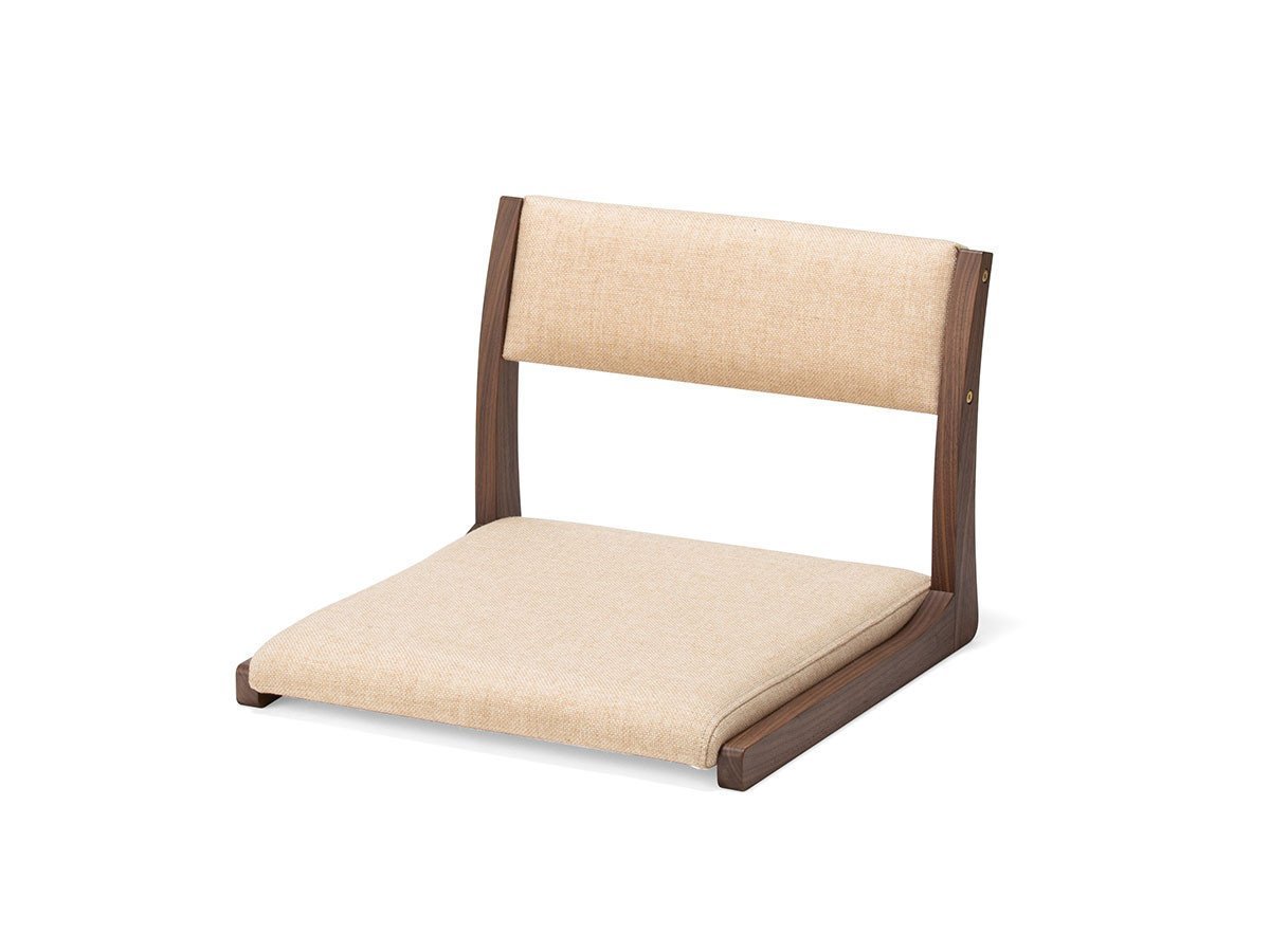 【平田椅子製作所/Hirata Chair / GOODS】のSUZU Tatami Chair Low / スズ タタミチェア ロー インテリア・キッズ・メンズ・レディースファッション・服の通販 founy(ファニー) 　送料無料　Free Shipping　クッション　Cushion, Throw Pillow　シンプル　Simple, Minimal　フレーム　Frame, Outline　メタリック　Metallic, Shiny Finish　モダン　Modern, Contemporary　ホーム・キャンプ・アウトドア・お取り寄せ　Home Living / Home & Lifestyle / Camping Gear / Outdoor Camping　家具・インテリア　Home Furniture & Interior. Stylish & Functional Living Spaces　チェア・椅子　Seating & Chairs　ローチェア・和風座椅子　Floor & Low Chairs　張地:N.C NC-121、フレーム:ウォールナット|ID: prp329100001767856 ipo3291000000034515812