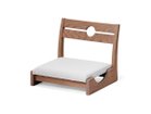 【平田椅子製作所/Hirata Chair / GOODS】のKOMA Tatami Chair High / コマ タタミチェア ハイ 張地:メリット by Maharam 001、フレーム:レッドオーク(マッドブラウン)|ID: prp329100001767857 ipo3291000000034006340
