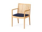 【平田椅子製作所/Hirata Chair / GOODS】のROME Arm Chair / ローム アームチェア 張地:N.C NC-010、フレーム:レッドオーク(ナチュラル)|ID:prp329100001767869