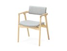 【平田椅子製作所/Hirata Chair / GOODS】のCAPRA Arm Chair / キャプラ アームチェア 張地:N.C NC-125、フレーム:アッシュ(ナチュラルホワイト)|ID:prp329100001767877