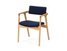 【平田椅子製作所/Hirata Chair / GOODS】のCAPRA Arm Chair / キャプラ アームチェア 張地:N.C NC-010、フレーム:レッドオーク(ナチュラル)|ID: prp329100001767877 ipo3291000000019850250