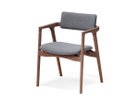 【平田椅子製作所/Hirata Chair / GOODS】のCAPRA Arm Chair / キャプラ アームチェア 張地:メリット by Maharam 003、フレーム:レッドオーク(マッドブラウン)|ID:prp329100001767877