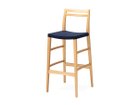 【平田椅子製作所/Hirata Chair / GOODS】のFIKA Bar Chair 75 / フィーカ バーチェア 75 張地:N.C NC-010、フレーム:レッドオーク(ナチュラル)|ID:prp329100001767881