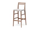 【平田椅子製作所/Hirata Chair / GOODS】のFIKA Bar Chair 75 / フィーカ バーチェア 75 張地:モード by Maharam 008、フレーム:レッドオーク(マッドブラウン)|ID:prp329100001767881