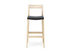 【平田椅子製作所/Hirata Chair / GOODS】のFIKA Bar Chair 75 / フィーカ バーチェア 75 フレーム:アッシュ(ナチュラルホワイト)|ID:prp329100001767881