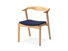 【平田椅子製作所/Hirata Chair / GOODS】のGADO Half Arm Chair / ガド ハーフアームチェア 張地:N.C NC-010、フレーム:レッドオーク(ナチュラル)|ID:prp329100001767883