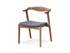 【平田椅子製作所/Hirata Chair / GOODS】のGADO Half Arm Chair / ガド ハーフアームチェア 張地:モード by Maharam 004、フレーム:レッドオーク(マッドブラウン)|ID:prp329100001767883