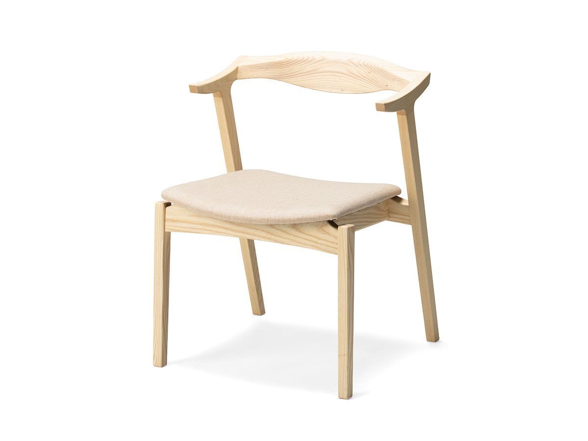【平田椅子製作所/Hirata Chair / GOODS】のGADO Half Arm Chair / ガド ハーフアームチェア インテリア・キッズ・メンズ・レディースファッション・服の通販 founy(ファニー)  送料無料 Free Shipping ハーフ Half, Half-Length モチーフ Motif, Design Theme ホーム・キャンプ・アウトドア・お取り寄せ Home Living / Home & Lifestyle / Camping Gear / Outdoor Camping 家具・インテリア Home Furniture & Interior. Stylish & Functional Living Spaces チェア・椅子 Seating & Chairs ダイニングチェア・木製チェア Dining Chairs ホーム・キャンプ・アウトドア・お取り寄せ Home Living / Home & Lifestyle / Camping Gear / Outdoor Camping 家具・インテリア Home Furniture & Interior. Stylish & Functional Living Spaces チェア・椅子 Seating & Chairs アームチェア・アクセントチェア Armchairs & Accent Chairs 張地:N.C NC-121、フレーム:アッシュ(ナチュラルホワイト)|ID: prp329100001767883 ipo3291000000034145203