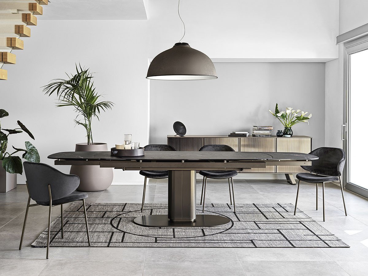 【カリガリス/Calligaris / GOODS】のCAMEO / カメオ CS/4124-S 165 人気、トレンドファッション・服の通販 founy(ファニー) 　テーブル　Table　メタリック　Metallic　モダン　Modern　ホーム・キャンプ・アウトドア・お取り寄せ　Home,Garden,Outdoor,Camping Gear　家具・インテリア　Furniture　テーブル　Table　ダイニングテーブル　Dining Table　other-4|ID: prp329100001777186 ipo3291000000031465620