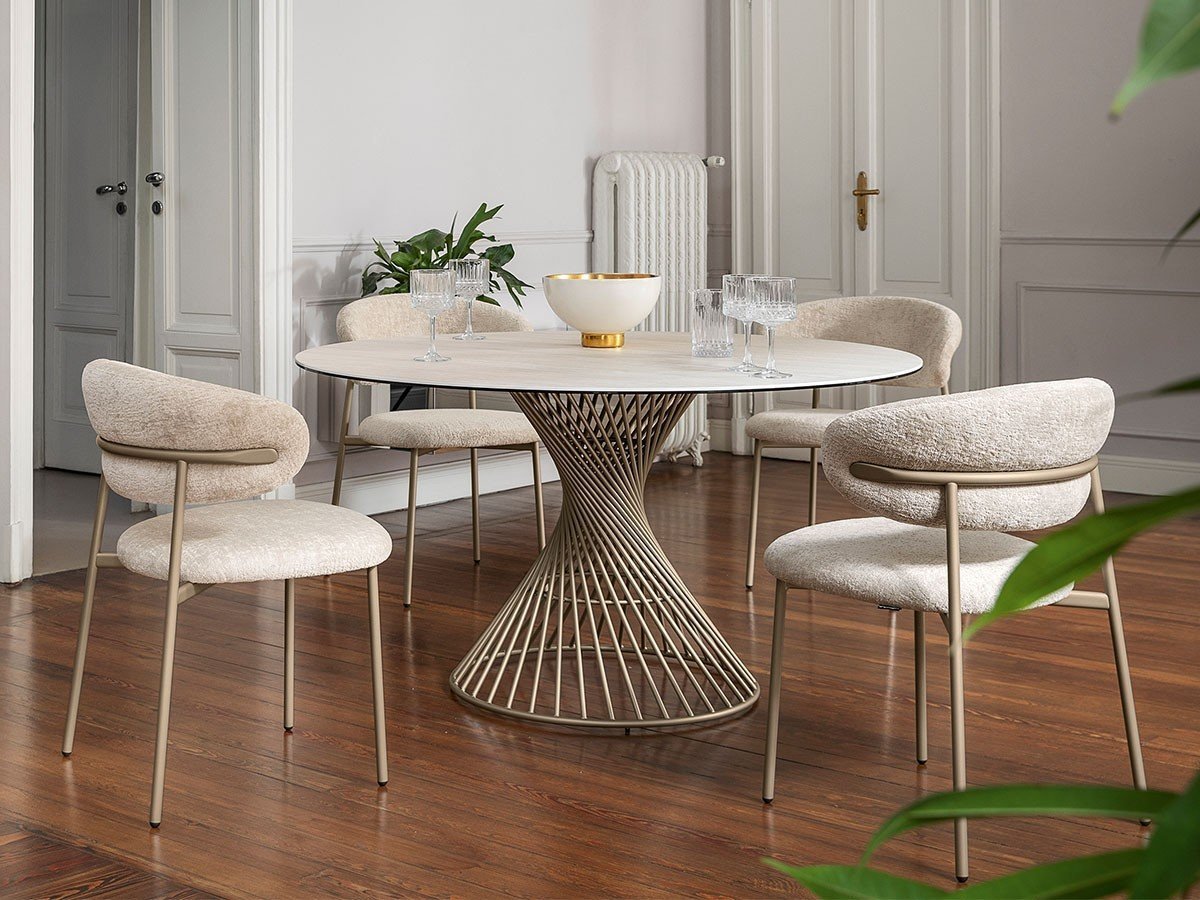 【カリガリス/Calligaris / GOODS】のOLEANDRO / オレアンドロ CS/2031 インテリア・キッズ・メンズ・レディースファッション・服の通販 founy(ファニー) 　送料無料　Free Shipping　フレーム　Frame, Outline　メタル　Metal, Metal Parts　ホーム・キャンプ・アウトドア・お取り寄せ　Home Living / Home & Lifestyle / Camping Gear / Outdoor Camping　家具・インテリア　Home Furniture & Interior. Stylish & Functional Living Spaces　チェア・椅子　Seating & Chairs　ダイニングチェア・木製チェア　Dining Chairs　T2H サンド × P46M マットパールベージュ|ID: prp329100001777195 ipo3291000000034876788