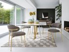 【カリガリス/Calligaris / GOODS】のOLEANDRO / オレアンドロ CS/2031 大人の最旬トレンドファッション＆コーディネート founy(ファウニー) 送料無料 Free Shipping フレーム Frame, Outline メタル Metal, Metal Parts ホーム・キャンプ・アウトドア・お取り寄せ Home Living / Home & Lifestyle / Camping Gear / Outdoor Camping 家具・インテリア Home Furniture & Interior. Stylish & Functional Living Spaces チェア・椅子 Seating & Chairs ダイニングチェア・木製チェア Dining Chairs thumbnail SLX トープ × P33L ペインテッドブラス|ID: prp329100001777195 ipo3291000000037066653