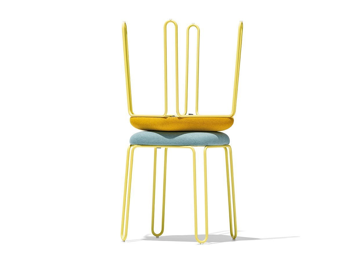 【コヌビア/connubia / GOODS】のSTULLE / スツーレ CB/2100 インテリア・キッズ・メンズ・レディースファッション・服の通販 founy(ファニー) 　送料無料　Free Shipping　ホーム・キャンプ・アウトドア・お取り寄せ　Home Living / Home & Lifestyle / Camping Gear / Outdoor Camping　家具・インテリア　Home Furniture & Interior. Stylish & Functional Living Spaces　チェア・椅子　Seating & Chairs　スツール・バースツール　Stools & Bar Stools　シート上 / SLC レモンイエロー、下 / SLG タイムグリーン、脚部P9L マットレモンイエロ|ID: prp329100001791320 ipo3291000000034664757