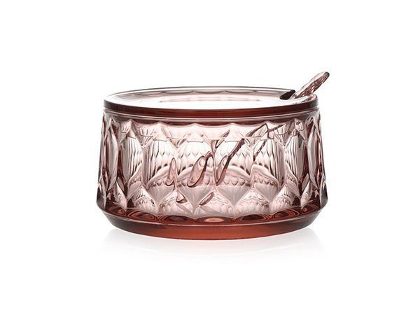 【カルテル/Kartell / GOODS】のJELLIES FAMILY SUGAR BOWL / ジェリーズファミリー シュガーポット インテリア・キッズ・メンズ・レディースファッション・服の通販 founy(ファニー) 　アウトドア　Outdoor　ガラス　Glass　テーブル　Table　ピンク|ID: prp329100001824645 ipo3291000000010134677