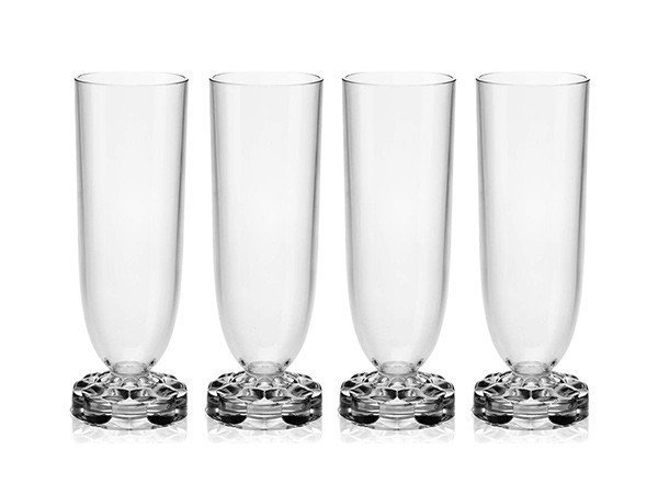 【カルテル/Kartell / GOODS】のJELLIES FAMILY FLUTE / ジェリーズファミリー フルートシャンパン 4個セット インテリア・キッズ・メンズ・レディースファッション・服の通販 founy(ファニー) 　アウトドア　Outdoor　ガラス　Glass　テーブル　Table　送料無料　Free Shipping　クリスタル|ID: prp329100001824651 ipo3291000000030177513