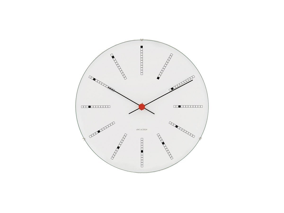 【フライミーアクセソワ/FLYMEe accessoire / GOODS】のARNE JACOBSEN Bankers Wall Clock / アルネ・ヤコブセン バンカーズ ウォールクロック 直径21cm 人気、トレンドファッション・服の通販 founy(ファニー) 　ガラス　Glass　テーブル　Table　時計　Clock　ブロック　Block　モダン　Modern　モノトーン　Monotone　送料無料　Free Shipping　ホーム・キャンプ・アウトドア・お取り寄せ　Home,Garden,Outdoor,Camping Gear　家具・インテリア　Furniture　その他 インテリア雑貨、家具　Furniture, Interior, Others　 other-1|ID: prp329100001832634 ipo3291000000010251398