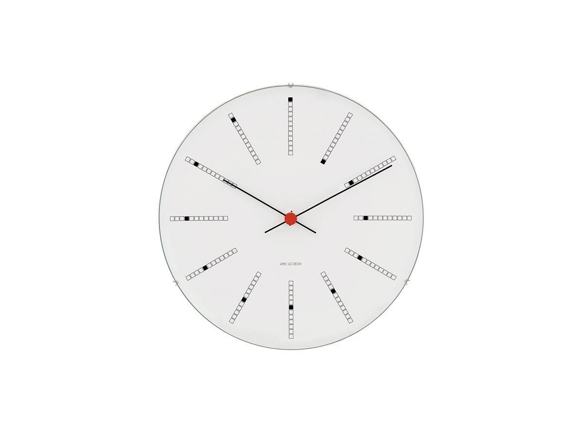 【フライミーアクセソワ/FLYMEe accessoire / GOODS】のARNE JACOBSEN Bankers Wall Clock / アルネ・ヤコブセン バンカーズ ウォールクロック 直径16cm 人気、トレンドファッション・服の通販 founy(ファニー) 　ガラス　Glass　テーブル　Table　時計　Clock　ブロック　Block　モダン　Modern　モノトーン　Monotone　送料無料　Free Shipping　ホーム・キャンプ・アウトドア・お取り寄せ　Home,Garden,Outdoor,Camping Gear　家具・インテリア　Furniture　その他 インテリア雑貨、家具　Furniture, Interior, Others　 other-1|ID: prp329100001832635 ipo3291000000030257258