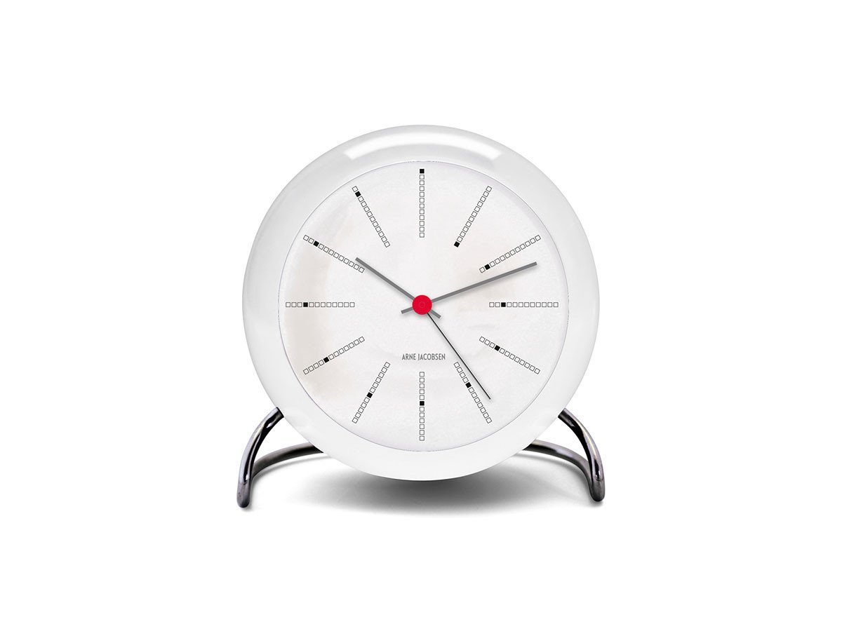 【フライミーアクセソワ/FLYMEe accessoire / GOODS】のARNE JACOBSEN Bankers Table Clock / アルネ・ヤコブセン バンカーズ テーブルクロック 人気、トレンドファッション・服の通販 founy(ファニー) 　ガラス　Glass　テーブル　Table　時計　Clock　モダン　Modern　送料無料　Free Shipping　ホーム・キャンプ・アウトドア・お取り寄せ　Home,Garden,Outdoor,Camping Gear　家具・インテリア　Furniture　その他 インテリア雑貨、家具　Furniture, Interior, Others　 other-1|ID: prp329100001832636 ipo3291000000030257268
