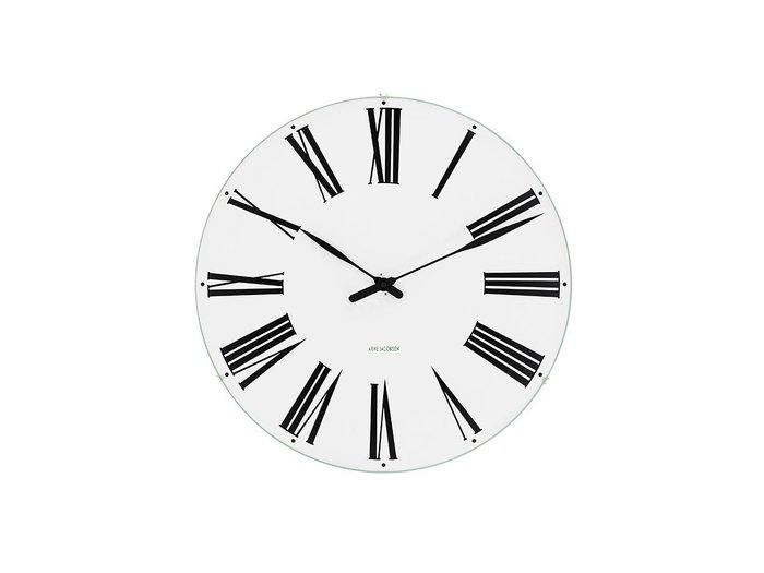 【フライミーアクセソワ/FLYMEe accessoire / GOODS】のARNE JACOBSEN Roman Wall Clock / アルネ・ヤコブセン ローマン ウォールクロック 直径29cm インテリア・キッズ・メンズ・レディースファッション・服の通販 founy(ファニー) https://founy.com/ ガラス Glass スタンダード Standard テーブル Table 時計 Clock モダン Modern 送料無料 Free Shipping ホーム・キャンプ・アウトドア・お取り寄せ Home,Garden,Outdoor,Camping Gear 家具・インテリア Furniture その他 インテリア雑貨、家具 Furniture, Interior, Others |ID: prp329100001832642 ipo3291000000030248266