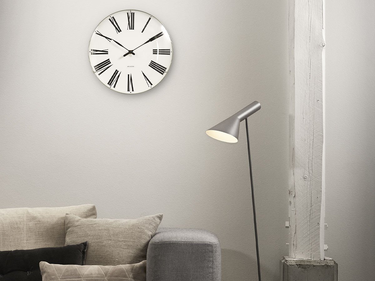 【フライミーアクセソワ/FLYMEe accessoire / GOODS】のARNE JACOBSEN Roman Wall Clock / アルネ・ヤコブセン ローマン ウォールクロック 直径29cm 人気、トレンドファッション・服の通販 founy(ファニー) 　ガラス　Glass　スタンダード　Standard　テーブル　Table　時計　Clock　モダン　Modern　送料無料　Free Shipping　ホーム・キャンプ・アウトドア・お取り寄せ　Home,Garden,Outdoor,Camping Gear　家具・インテリア　Furniture　その他 インテリア雑貨、家具　Furniture, Interior, Others　other-5|ID: prp329100001832642 ipo3291000000031491158