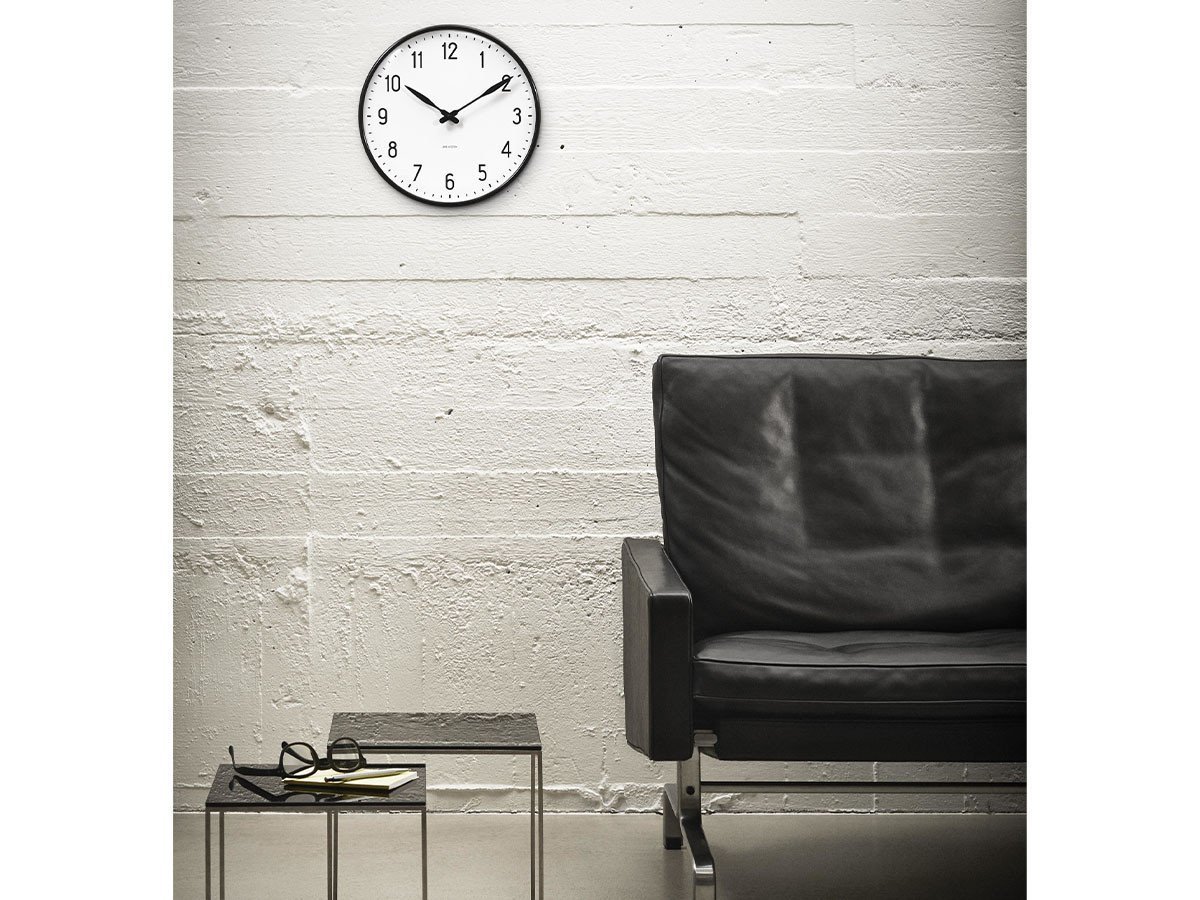 【フライミーアクセソワ/FLYMEe accessoire / GOODS】のARNE JACOBSEN Station Wall Clock / アルネ・ヤコブセン ステーション ウォールクロック 直径16cm インテリア・キッズ・メンズ・レディースファッション・服の通販 founy(ファニー) 　ガラス　Glass　コレクション　Collection　シンプル　Simple　テーブル　Table　時計　Clock　モダン　Modern　送料無料　Free Shipping　ホーム・キャンプ・アウトドア・お取り寄せ　Home,Garden,Outdoor,Camping Gear　家具・インテリア　Furniture　その他 インテリア雑貨、家具　Furniture, Interior, Others　参考イメージ|ID: prp329100001832649 ipo3291000000030177157