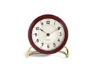 【フライミーアクセソワ/FLYMEe accessoire / GOODS】のARNE JACOBSEN Station Table Clock / アルネ・ヤコブセン ステーション テーブルクロック(カラーモデル) バーガンディ|ID: prp329100001832650 ipo3291000000030177185