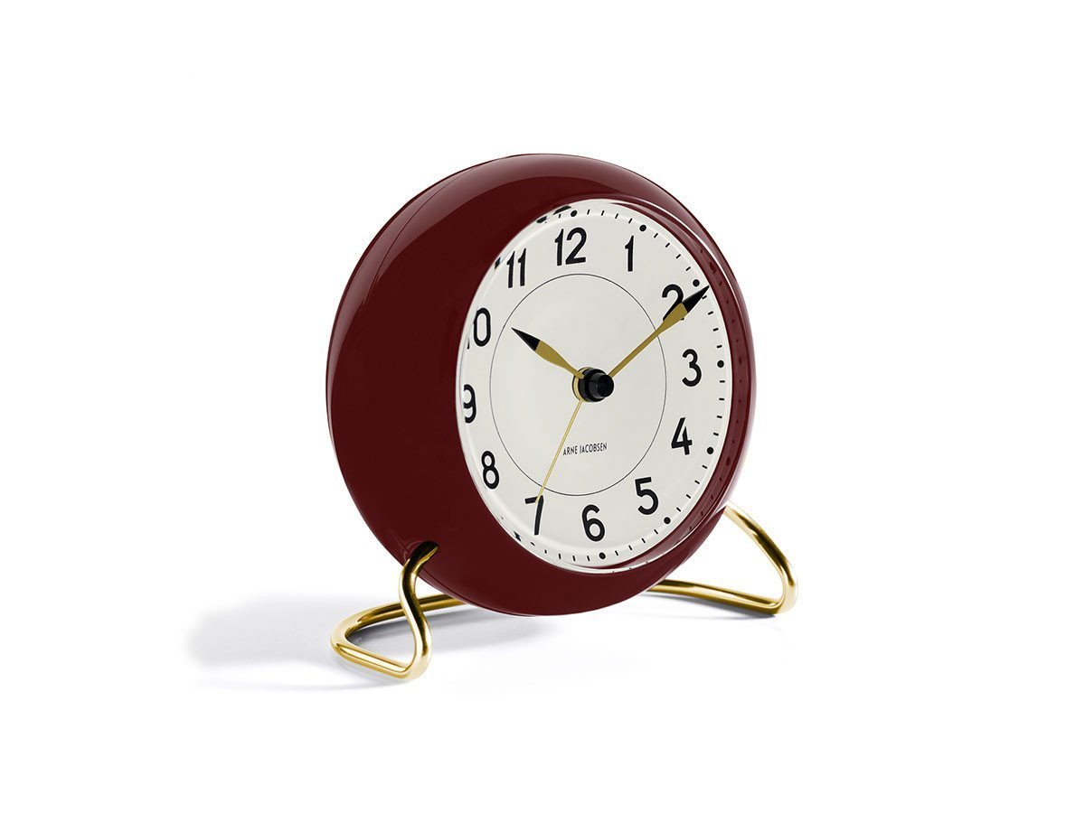 【フライミーアクセソワ/FLYMEe accessoire / GOODS】のARNE JACOBSEN Station Table Clock / アルネ・ヤコブセン ステーション テーブルクロック(カラーモデル) 人気、トレンドファッション・服の通販 founy(ファニー) 　ガラス　Glass　コレクション　Collection　シンプル　Simple　テーブル　Table　時計　Clock　モダン　Modern　送料無料　Free Shipping　ホーム・キャンプ・アウトドア・お取り寄せ　Home,Garden,Outdoor,Camping Gear　家具・インテリア　Furniture　その他 インテリア雑貨、家具　Furniture, Interior, Others　other-6|ID: prp329100001832650 ipo3291000000031512792