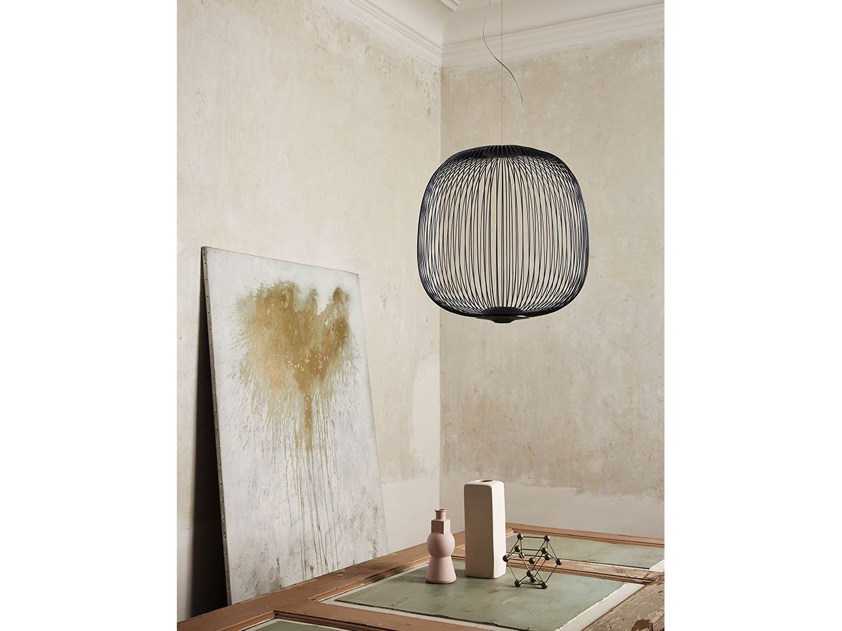 【フォスカリーニ/FOSCARINI / GOODS】のSpokes 2 Midi Pendant / スポークス 2 ミディ ペンダント インテリア・キッズ・メンズ・レディースファッション・服の通販 founy(ファニー) 　送料無料　Free Shipping　シンプル　Simple, Minimal　フォルム　Silhouette, Form　メタル　Metal, Metal Parts　ホーム・キャンプ・アウトドア・お取り寄せ　Home Living / Home & Lifestyle / Camping Gear / Outdoor Camping　家具・インテリア　Home Furniture & Interior. Stylish & Functional Living Spaces　ライト・照明　Lamps & Lighting Fixtures　ペンダントライト・吊り下げ照明　Pendant Light / Hanging Light Fixture　参考イメージ|ID: prp329100001855926 ipo3291000000033344329