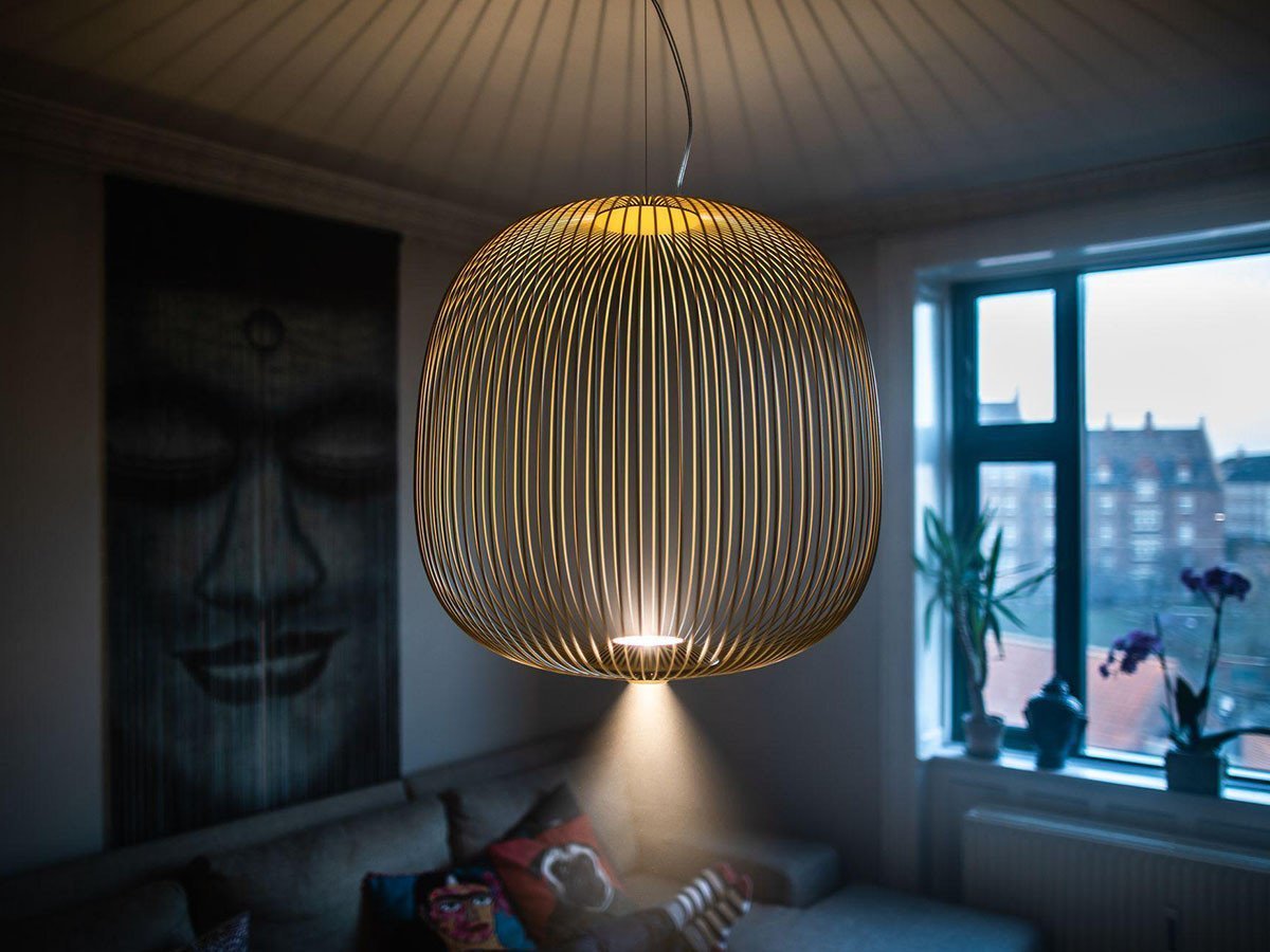 【フォスカリーニ/FOSCARINI / GOODS】のSpokes 2 Midi Pendant / スポークス 2 ミディ ペンダント インテリア・キッズ・メンズ・レディースファッション・服の通販 founy(ファニー) 　送料無料　Free Shipping　シンプル　Simple, Minimal　フォルム　Silhouette, Form　メタル　Metal, Metal Parts　ホーム・キャンプ・アウトドア・お取り寄せ　Home Living / Home & Lifestyle / Camping Gear / Outdoor Camping　家具・インテリア　Home Furniture & Interior. Stylish & Functional Living Spaces　ライト・照明　Lamps & Lighting Fixtures　ペンダントライト・吊り下げ照明　Pendant Light / Hanging Light Fixture　参考イメージ|ID: prp329100001855926 ipo3291000000033344335