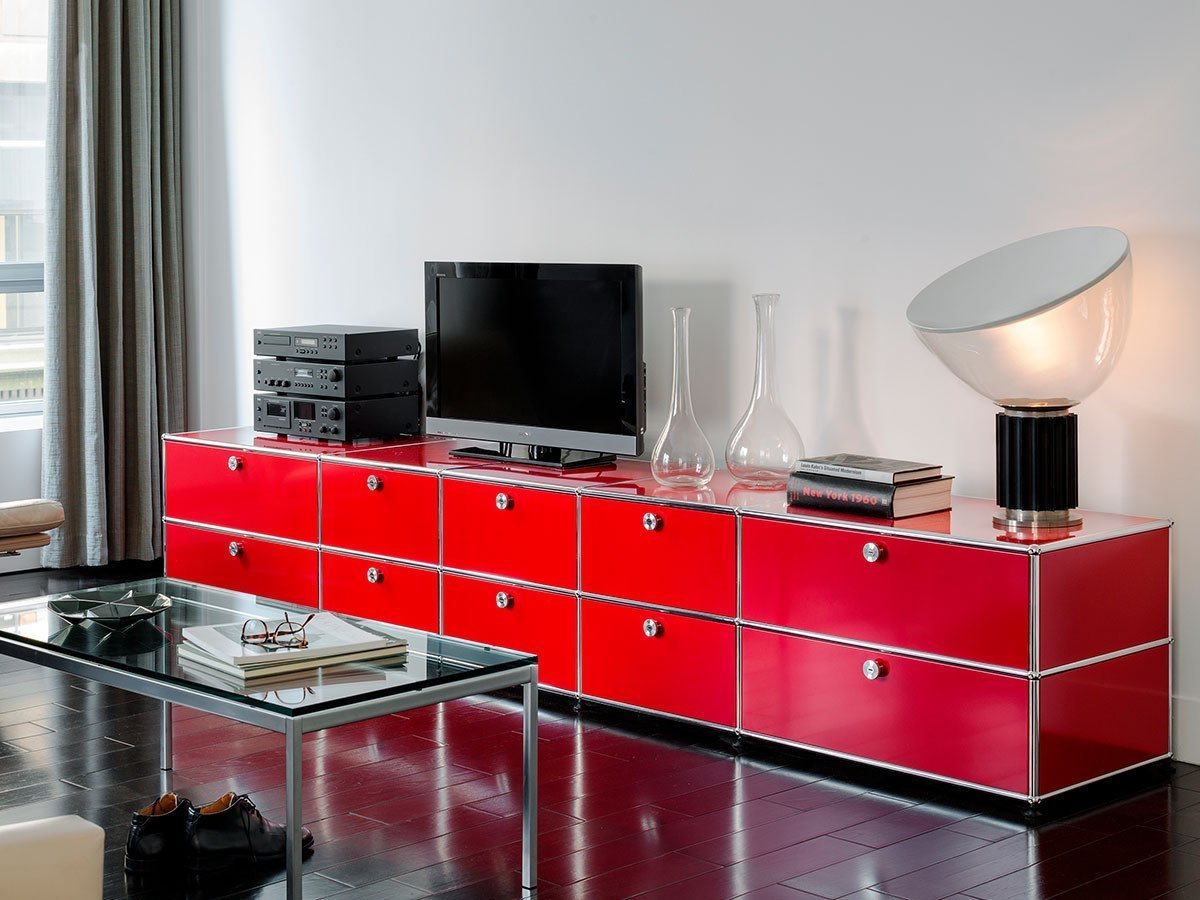 【ユーエスエム/USM / GOODS】のUSM Haller TV Board / USMハラー テレビボード W / D / H:1773 / 373 / 390mm ドロップダウンドア × 2、ディバイダーシェルフ × 1 インテリア・キッズ・メンズ・レディースファッション・服の通販 founy(ファニー) コレクション Collection, Seasonal Line シンプル Simple, Minimal ニューヨーク New York, NYC Style バランス Balance, Style Balance ボックス Boxy, Box Shape ワイド Wide, Wide Fit ホーム・キャンプ・アウトドア・お取り寄せ Home Living / Home & Lifestyle / Camping Gear / Outdoor Camping 家具・インテリア Home Furniture & Interior. Stylish & Functional Living Spaces テレビボード・テレビ台 TV Cabinets & Consoles テレビ台・TVボード Tv Board 参考イメージ|ID: prp329100001864858 ipo3291000000036647155