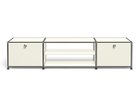 【ユーエスエム/USM / GOODS】のUSM Haller TV Board / USMハラー テレビボード W / D / H:1773 / 373 / 390mm ドロップダウンドア × 2、ディバイダーシェルフ × 1 大人の最旬トレンドファッション＆コーディネート founy(ファウニー) コレクション Collection, Seasonal Line シンプル Simple, Minimal ニューヨーク New York, NYC Style バランス Balance, Style Balance ボックス Boxy, Box Shape ワイド Wide, Wide Fit ホーム・キャンプ・アウトドア・お取り寄せ Home Living / Home & Lifestyle / Camping Gear / Outdoor Camping 家具・インテリア Home Furniture & Interior. Stylish & Functional Living Spaces テレビボード・テレビ台 TV Cabinets & Consoles テレビ台・TVボード Tv Board thumbnail ピュアホワイト(基本定番色)|ID: prp329100001864858 ipo3291000000037092059
