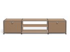 【ユーエスエム/USM / GOODS】のUSM Haller TV Board / USMハラー テレビボード W / D / H:1773 / 373 / 390mm ドロップダウンドア × 2、ディバイダーシェルフ × 1 大人の最旬トレンドファッション＆コーディネート founy(ファウニー) コレクション Collection, Seasonal Line シンプル Simple, Minimal ニューヨーク New York, NYC Style バランス Balance, Style Balance ボックス Boxy, Box Shape ワイド Wide, Wide Fit ホーム・キャンプ・アウトドア・お取り寄せ Home Living / Home & Lifestyle / Camping Gear / Outdoor Camping 家具・インテリア Home Furniture & Interior. Stylish & Functional Living Spaces テレビボード・テレビ台 TV Cabinets & Consoles テレビ台・TVボード Tv Board thumbnail USM ベージュ(基本定番色)|ID: prp329100001864858 ipo3291000000037092062