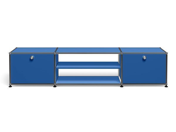 【ユーエスエム/USM / GOODS】のUSM Haller TV Board / USMハラー テレビボード W / D / H:1773 / 373 / 390mm ドロップダウンドア × 2、ディバイダーシェルフ × 1 インテリア・キッズ・メンズ・レディースファッション・服の通販 founy(ファウニー) 　コレクション　Collection, Seasonal Line　シンプル　Simple, Minimal　ニューヨーク　New York, NYC Style　バランス　Balance, Style Balance　ボックス　Boxy, Box Shape　ワイド　Wide, Wide Fit　ホーム・キャンプ・アウトドア・お取り寄せ　Home Living / Home & Lifestyle / Camping Gear / Outdoor Camping　家具・インテリア　Home Furniture & Interior. Stylish & Functional Living Spaces　テレビボード・テレビ台　TV Cabinets & Consoles　テレビ台・TVボード　Tv Board　ジェンシャンブルー(海外取り寄せ)|ID: prp329100001864858 ipo3291000000037092068
