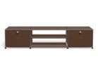 【ユーエスエム/USM / GOODS】のUSM Haller TV Board / USMハラー テレビボード W / D / H:1773 / 373 / 390mm ドロップダウンドア × 2、ディバイダーシェルフ × 1 大人の最旬トレンドファッション＆コーディネート founy(ファウニー) コレクション Collection, Seasonal Line シンプル Simple, Minimal ニューヨーク New York, NYC Style バランス Balance, Style Balance ボックス Boxy, Box Shape ワイド Wide, Wide Fit ホーム・キャンプ・アウトドア・お取り寄せ Home Living / Home & Lifestyle / Camping Gear / Outdoor Camping 家具・インテリア Home Furniture & Interior. Stylish & Functional Living Spaces テレビボード・テレビ台 TV Cabinets & Consoles テレビ台・TVボード Tv Board thumbnail USM ブラウン(海外取り寄せ)|ID: prp329100001864858 ipo3291000000037092073