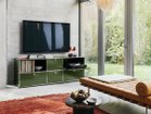 【ユーエスエム/USM / GOODS】のUSM Haller TV Board / USMハラー テレビボード W / D / H:1773 / 373 / 390mm ドロップダウンドア × 2、ディバイダーシェルフ × 1 大人の最旬トレンドファッション＆コーディネート founy(ファウニー) コレクション Collection, Seasonal Line シンプル Simple, Minimal ニューヨーク New York, NYC Style バランス Balance, Style Balance ボックス Boxy, Box Shape ワイド Wide, Wide Fit ホーム・キャンプ・アウトドア・お取り寄せ Home Living / Home & Lifestyle / Camping Gear / Outdoor Camping 家具・インテリア Home Furniture & Interior. Stylish & Functional Living Spaces テレビボード・テレビ台 TV Cabinets & Consoles テレビ台・TVボード Tv Board thumbnail 参考イメージ|ID: prp329100001864858 ipo3291000000037092117