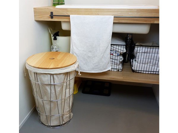 【ツァック/ZACK / GOODS】のSATONE SITTABLE LAUNDRY BASKET / サトーネ ランドリーバスケット シッタブル インテリア・キッズ・メンズ・レディースファッション・服の通販 founy(ファニー) 　送料無料　Free Shipping　インナー　Inner　バスケット　Basket　ホーム・キャンプ・アウトドア・お取り寄せ　Home,Garden,Outdoor,Camping Gear　家具・インテリア　Furniture　その他 インテリア雑貨、家具　Furniture, Interior, Others　仕上げ:ヘアライン仕上げ|ID: prp329100001883446 ipo3291000000026787552