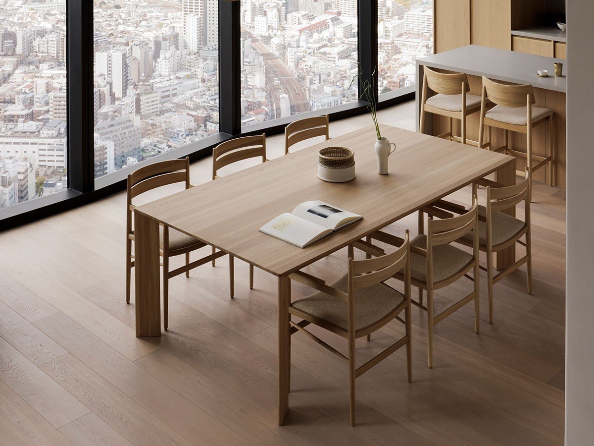 【カリモクケース/KARIMOKU CASE / GOODS】のA-DT02 / A-DT02 インテリア・キッズ・メンズ・レディースファッション・服の通販 founy(ファニー) 　オーガニック　Organic Cotton　コレクション　Collection, Seasonal Line　シンプル　Simple, Minimal　テーブル　Table, Dining Table　ホーム・キャンプ・アウトドア・お取り寄せ　Home Living / Home & Lifestyle / Camping Gear / Outdoor Camping　家具・インテリア　Home Furniture & Interior. Stylish & Functional Living Spaces　テーブル　Dining, Coffee & Side Tables　ダイニングテーブル・食卓テーブル　Dining Tables　Hotel:BELLUSTAR TOKYO, A Pan Pacific Hotel|ID: prp329100001915687 ipo3291000000036819552