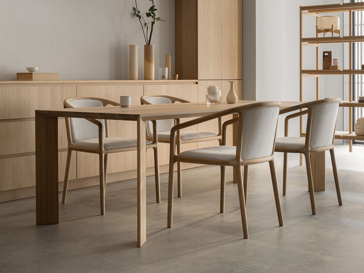 【カリモクケース/KARIMOKU CASE / GOODS】のA-DT02 / A-DT02 インテリア・キッズ・メンズ・レディースファッション・服の通販 founy(ファニー) 　オーガニック　Organic Cotton　コレクション　Collection, Seasonal Line　シンプル　Simple, Minimal　テーブル　Table, Dining Table　ホーム・キャンプ・アウトドア・お取り寄せ　Home Living / Home & Lifestyle / Camping Gear / Outdoor Camping　家具・インテリア　Home Furniture & Interior. Stylish & Functional Living Spaces　テーブル　Dining, Coffee & Side Tables　ダイニングテーブル・食卓テーブル　Dining Tables　Photographer:Tomooki KengakuInterior Styli|ID: prp329100001915687 ipo3291000000036819555