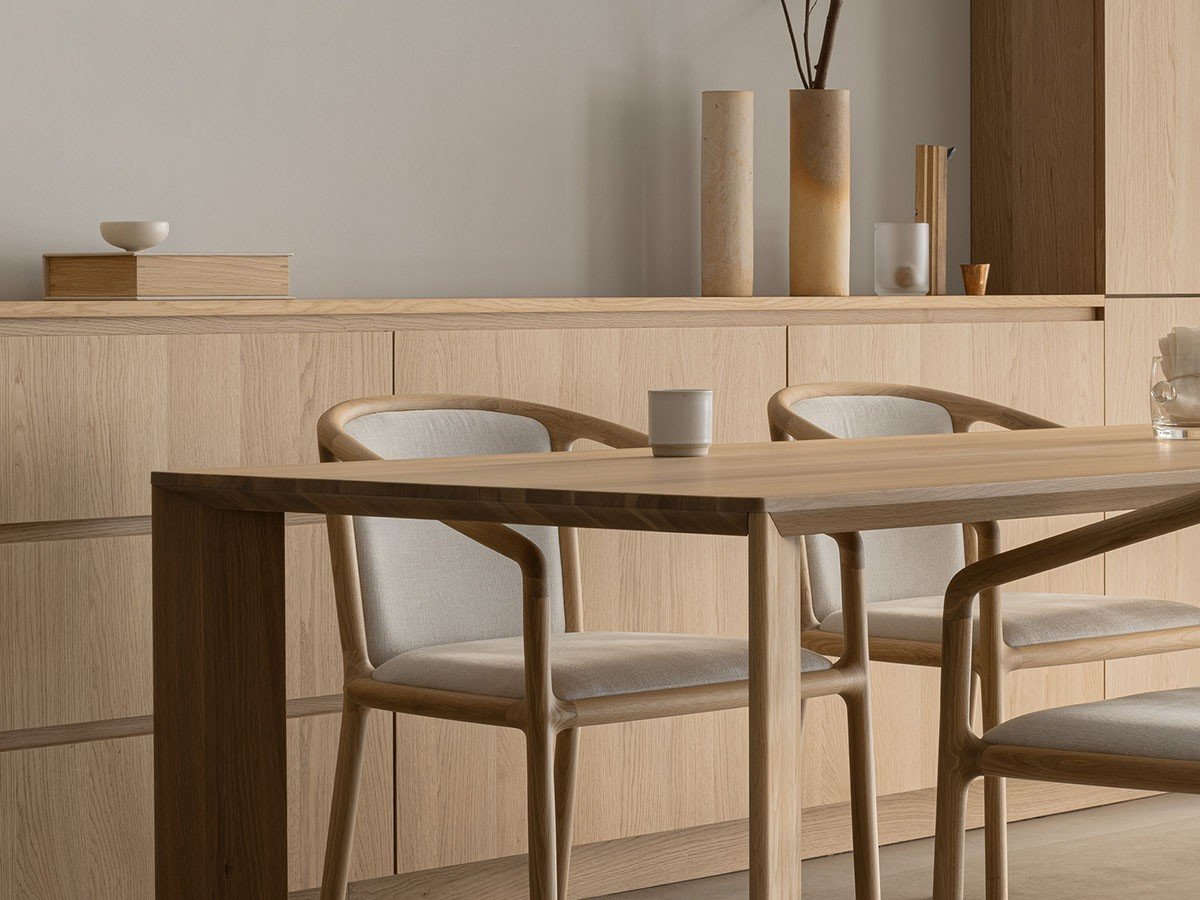 【カリモクケース/KARIMOKU CASE / GOODS】のA-DT02 / A-DT02 インテリア・キッズ・メンズ・レディースファッション・服の通販 founy(ファニー) 　オーガニック　Organic Cotton　コレクション　Collection, Seasonal Line　シンプル　Simple, Minimal　テーブル　Table, Dining Table　ホーム・キャンプ・アウトドア・お取り寄せ　Home Living / Home & Lifestyle / Camping Gear / Outdoor Camping　家具・インテリア　Home Furniture & Interior. Stylish & Functional Living Spaces　テーブル　Dining, Coffee & Side Tables　ダイニングテーブル・食卓テーブル　Dining Tables　Photographer:Tomooki KengakuInterior Styli|ID: prp329100001915687 ipo3291000000036819557