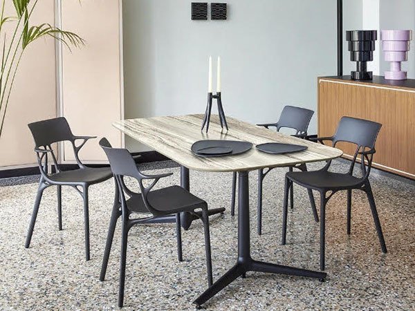 【カルテル/Kartell / GOODS】のA.I. / エーアイ メタリック インテリア・キッズ・メンズ・レディースファッション・服の通販 founy(ファニー) 　フレーム　Frame, Outline　送料無料　Free Shipping　ホーム・キャンプ・アウトドア・お取り寄せ　Home Living / Home & Lifestyle / Camping Gear / Outdoor Camping　家具・インテリア　Home Furniture & Interior. Stylish & Functional Living Spaces　チェア・椅子　Seating & Chairs　ダイニングチェア・木製チェア　Dining Chairs　参考イメージ|ID: prp329100001920513 ipo3291000000033528826