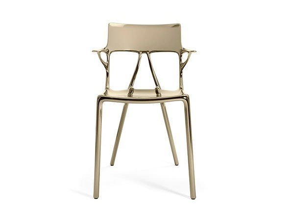 【カルテル/Kartell / GOODS】のA.I. / エーアイ メタリック インテリア・キッズ・メンズ・レディースファッション・服の通販 founy(ファニー) 　フレーム　Frame, Outline　送料無料　Free Shipping　ホーム・キャンプ・アウトドア・お取り寄せ　Home Living / Home & Lifestyle / Camping Gear / Outdoor Camping　家具・インテリア　Home Furniture & Interior. Stylish & Functional Living Spaces　チェア・椅子　Seating & Chairs　ダイニングチェア・木製チェア　Dining Chairs　ブロンズ|ID: prp329100001920513 ipo3291000000033528836