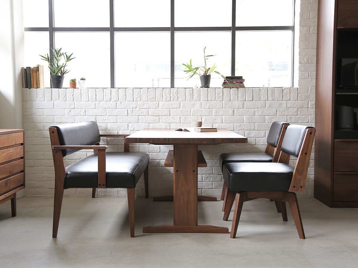 【イージーライフ/Easy Life / GOODS】のCAIN DINING TABLE / カイン ダイニングテーブル 165cm(ウォールナット材) 人気、トレンドファッション・服の通販 founy(ファニー) 　オイル　Oil　テーブル　Table　ホーム・キャンプ・アウトドア・お取り寄せ　Home,Garden,Outdoor,Camping Gear　家具・インテリア　Furniture　テーブル　Table　ダイニングテーブル　Dining Table　other-5|ID: prp329100001959636 ipo3291000000031511556