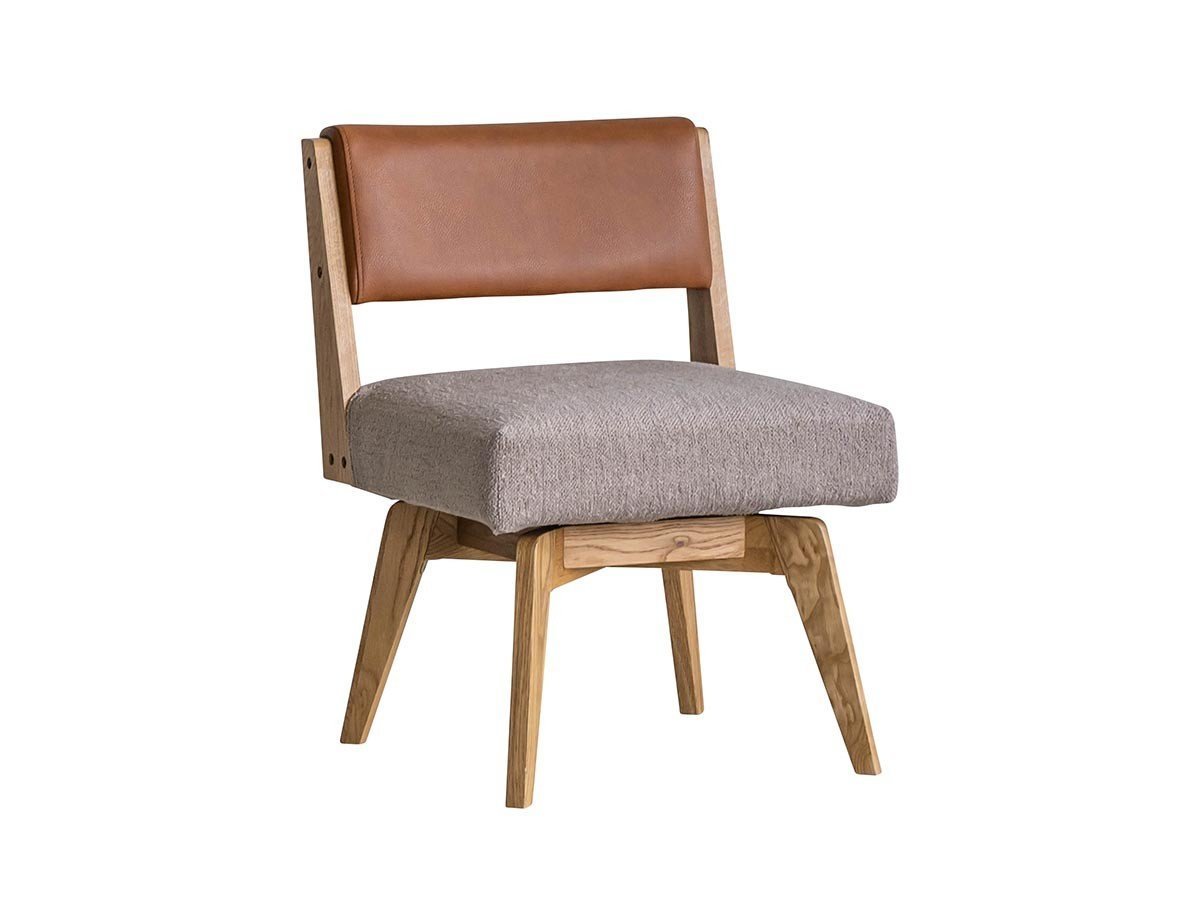 【イージーライフ/Easy Life / GOODS】のCAIN CHAIR / カイン 回転チェア 肘無(オーク材) 人気、トレンドファッション・服の通販 founy(ファニー) 　ファブリック　Fabric, Textile　ホーム・キャンプ・アウトドア・お取り寄せ　Home Living / Home & Lifestyle / Camping Gear / Outdoor Camping　家具・インテリア　Home Furniture & Interior. Stylish & Functional Living Spaces　チェア・椅子　Seating & Chairs　ダイニングチェア　Dining Chairs　other-3|ID: prp329100001959646 ipo3291000000031458035