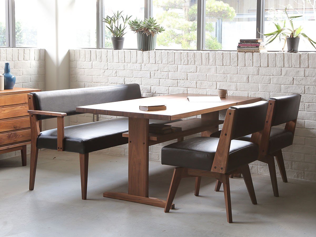 【イージーライフ/Easy Life / GOODS】のCAIN CHAIR / カイン 回転チェア 肘付(ウォールナット材) 人気、トレンドファッション・服の通販 founy(ファニー) 　ファブリック　Fabric, Textile　ホーム・キャンプ・アウトドア・お取り寄せ　Home Living / Home & Lifestyle / Camping Gear / Outdoor Camping　家具・インテリア　Home Furniture & Interior. Stylish & Functional Living Spaces　チェア・椅子　Seating & Chairs　ダイニングチェア　Dining Chairs　other-5|ID: prp329100001959647 ipo3291000000031458059