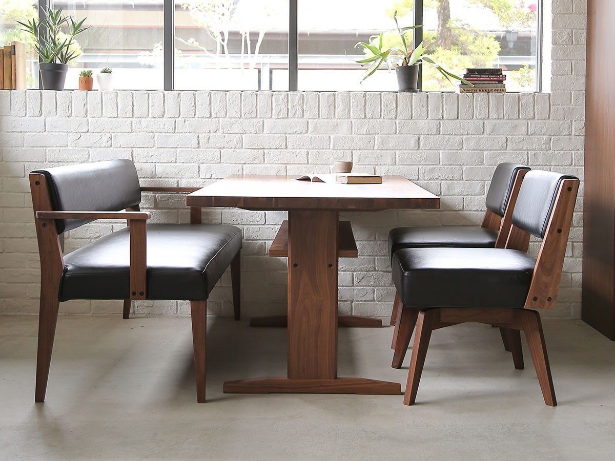 【イージーライフ/Easy Life / GOODS】のCAIN CHAIR / カイン 回転チェア 肘無(ウォールナット材) 人気、トレンドファッション・服の通販 founy(ファニー) 　ファブリック　Fabric, Textile　ホーム・キャンプ・アウトドア・お取り寄せ　Home Living / Home & Lifestyle / Camping Gear / Outdoor Camping　家具・インテリア　Home Furniture & Interior. Stylish & Functional Living Spaces　チェア・椅子　Seating & Chairs　ダイニングチェア　Dining Chairs　other-6|ID: prp329100001959648 ipo3291000000031458050