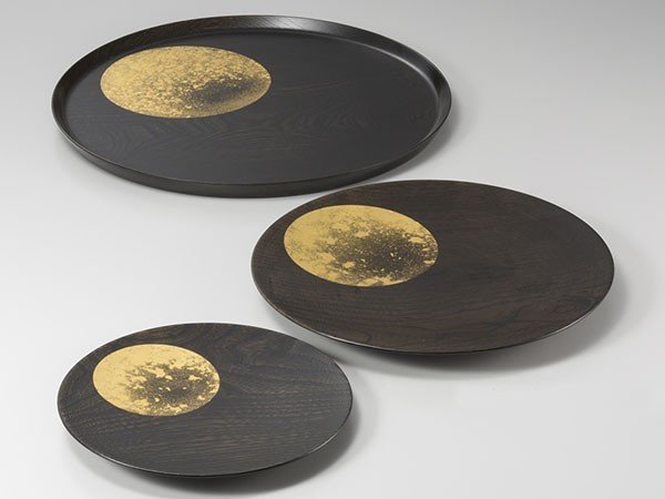【箔一/HAKUICHI / GOODS】のおぼろ月 プレート / おぼろ月 プレート 8寸(漆) インテリア・キッズ・メンズ・レディースファッション・服の通販 founy(ファニー) 送料無料 Free Shipping テーブル Table, Dining Table プレート Plate, Dish 皿 Plate, Dish 上:トレー10寸、中:本商品、下:プレート6寸|ID: prp329100001962057 ipo3291000000036255672