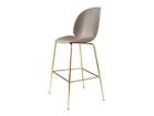 【グビ/GUBI / GOODS】のBeetle Bar Chair Un-upholstered / ビートル バーチェア シェルニューベージュ、脚部ブラスセミマット|ID:prp329100001980057