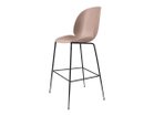 【グビ/GUBI / GOODS】のBeetle Bar Chair Un-upholstered / ビートル バーチェア シェルスウィートピンク、脚部ブラックマット|ID:prp329100001980057